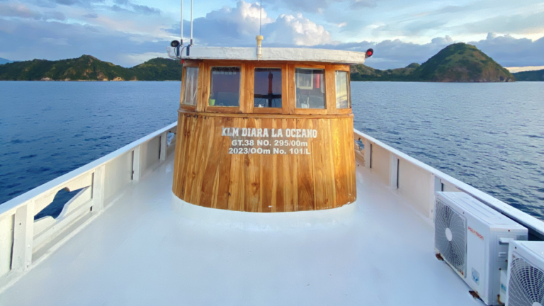 Diara La Oceano Phinisi, open trip labuan bajo, labuan bajo, open trip North Blue phinisi, komodo national park, komodo island, komodo dragon, pink beach, padar island, Kelor Island, Labuan Bajo tour, island hopping, Komodo Sailing Tour